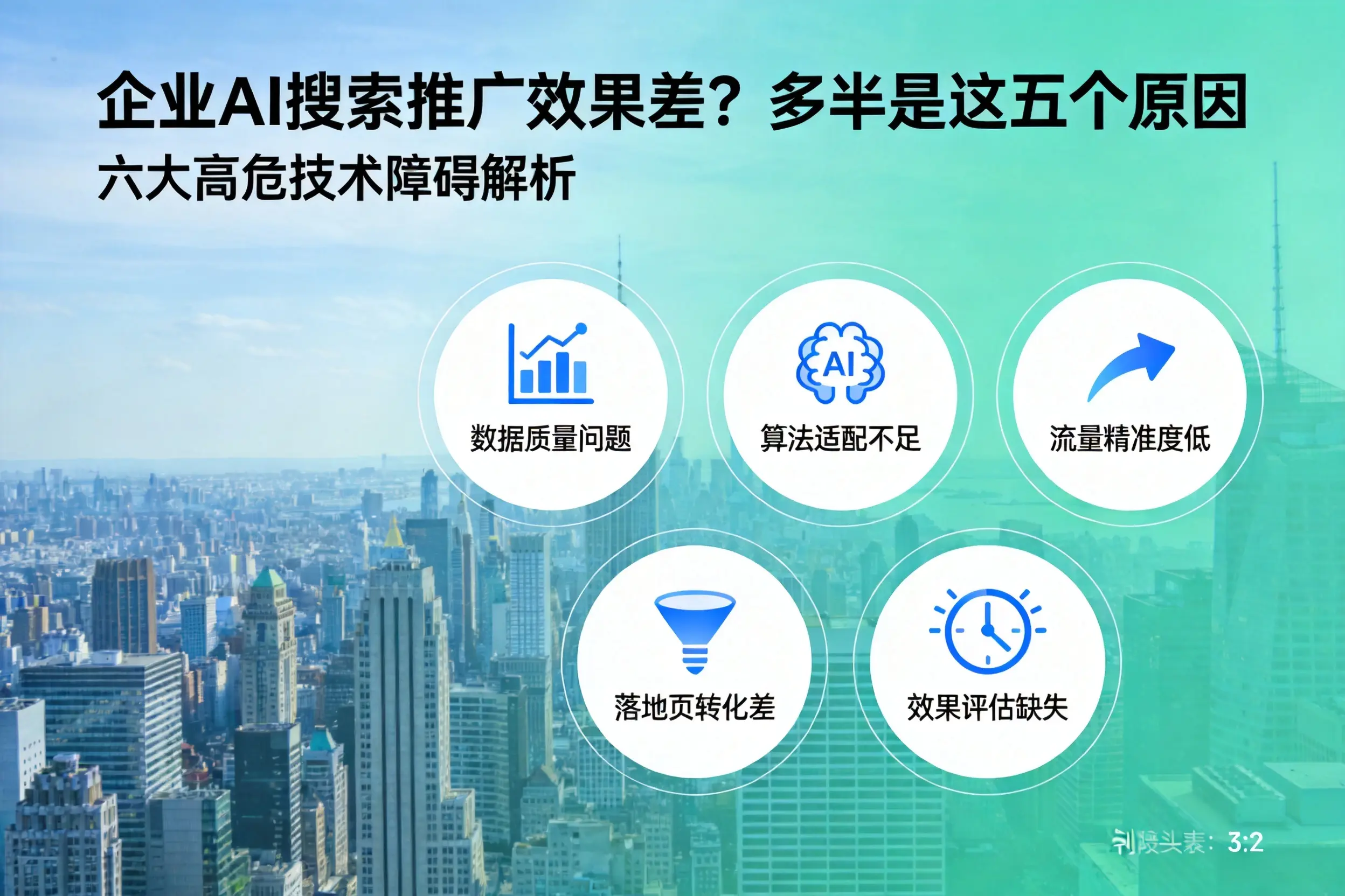 北镇企业AI搜索推广效果差?多半是这五个原因